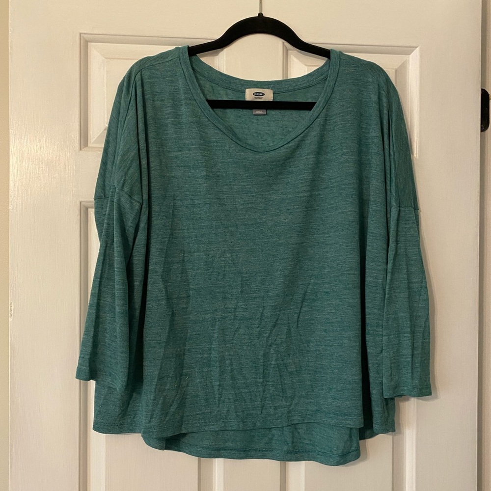 Teal Flowy Old Navy Top
